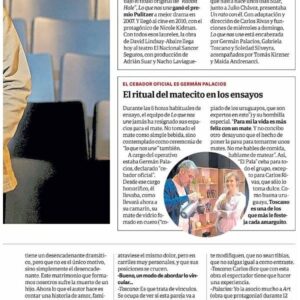 Gabriela Toscano Instagram - #Sabado#lluvia#Teatro#Diario#loqunosune .Hoy Estreno @clarincom