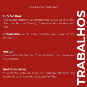 Gabriella Di Grecco Instagram - Temos o prazer de anunciar Gabriella Di Grecco como professora convidada em uma aula exclusiva para o MPL 3.0 ✨

Com uma carreira brilhante no audiovisual, teatro musical e música, Gabriella é a nossa estrela da Disney! 

Ela vem trazer a sua experiência internacional e nacional para uma aula única e exclusiva aos alunos do MPL!

Eai, você também gostaria de participar de um Workshop com a Gabi? 😎

Nós somos o mercado! 

#MPL #GabriellaDiGrecco #nossomosomercado #AulaExclusiva #mpl3
