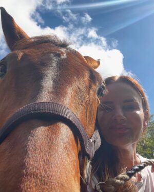Gabrielle Anwar Instagram - I Love Lucy @shareefmalnik
