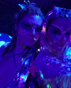 Gage Golightly Instagram - Day 2 Beyond Wonderland
~ etherial fairy vibes ✔️
~ making new friends ✔️
~ get my steps in ✔️
~ trading kandi ✔️
#plur #kandi #beyondwonderland #ravesafe