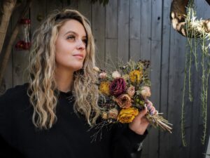 Gage Golightly Instagram - Sometimes we use 100  degree weather to dry flowers #flowers #heatwave