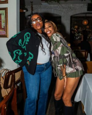 Gail Bean Instagram - It's @imalcolmmays Birthday!!!!! 🎶 Mmm - Malcolm Mays out on all platforms now. Go run it up!
.
Happy birthday Malcolm Mays the Great. I love you bestfriend. I pray your best 365 is the greatest. Walk in faith. Be the best version of you, give yourself grace if you fall short, love on yourself more than you love on others x celebrate your wins! If this birthday didn't do nothing else it should've shown you that, you are loved! Thank you @lindenlosangeles for helping me surprise Malcolm with an intimate birthday dinner x for always giving top tier customer service with food to match. To all who showed up x assisted in any way, a thousand thank you's. Our guy is happy! We did it❤️we love you endlessly Malcolm Mays. We give you your flowers while you can smell them x we are patiently looking forward to the blessings headed your way ✊🏾👑🫶🏾😘