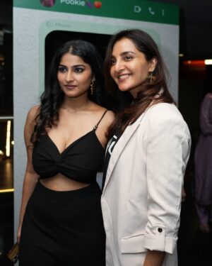Gayathri Ashok Instagram - Sharing frames with the best ♥️✨
@manju.warrier 

Captured by @bineeshchandra 
Styling @houseofmesscal @ashliacherian 
Accessories @thousandthings.cochin 
Makeup @makeupbydimpleramsay  Hair @amrink969 
.
.

#manjuwarrier  #footage ✨