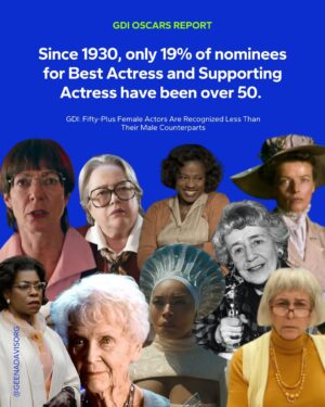 Geena Davis Instagram - Great actors never age out. We want to see more opportunities for 50-plus women on screen in authentic and dynamic roles. Representation of 50-plus women in prominent roles can challenge stereotypes and showcase the diversity of experiences women have throughout their lives. Expanding the roles and narratives available to 50-plus women enables entertainment media to reflect reality more authentically, in ways that audiences demand. 

#AcademyAwards #seeitbeit #Over50 #Oscars