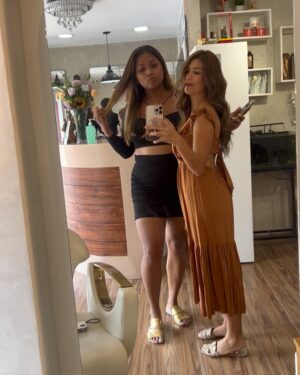 Geneva Cruz Instagram - Thank you, @hairby_patdionisio and @glamwoodsco, for my new hair color! I chose a lighter shade for summertime! 😊☀️ #genevacruz #ashblondehair #ashbrownhaircolor