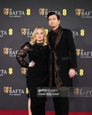 Georgia Tennant Instagram - @bafta Dump. Thanks to the wonder that is @sarahroseharrison for continuing to style me with an ever increasing list of restrictions. Thanks to @hardingegeorgia for again making the dress that makes me feel most at home. And for @sarahcamlett for being the agent of dreams (to literally everyone). Well done DT. What a mic drop x