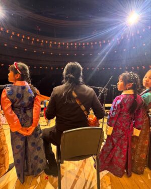 Gina Gershon Instagram - Always such a fun night playing and singing with so many wonderful artists supporting the Tibet House. My first time playing with the fabulously fun and wild gogolbordello and such an incredible feeling singing with Tenzin and the Tibetan children- playing some harp with Sex Mob while Laurie led the audience in a little Tai chi. Met my new  boyfriend Orvil Peck and too much fun backstage  My 3rd time playing my mouthharp at #carnegiehall!!! Thanks @laurieandersonofficial for including me in such a Beautifulnight . Much needed!! #tibethouse #philipglass @tibet_effect @thisispattismith @gogolbordello @allisonrussellmusic @angeliquekidjo @orvillepeck @stevenbernsteinmusic @sexmob @ebonmossbachrach @tuneyards  @michaelstipe @jacksonbrowne so@many more! #jewsharp