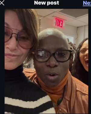 Gina Gershon Instagram - Always such a fun night playing and singing with so many wonderful artists supporting the Tibet House. My first time playing with the fabulously fun and wild gogolbordello and such an incredible feeling singing with Tenzin and the Tibetan children- playing some harp with Sex Mob while Laurie led the audience in a little Tai chi. Met my new  boyfriend Orvil Peck and too much fun backstage  My 3rd time playing my mouthharp at #carnegiehall!!! Thanks @laurieandersonofficial for including me in such a Beautifulnight . Much needed!! #tibethouse #philipglass @tibet_effect @thisispattismith @gogolbordello @allisonrussellmusic @angeliquekidjo @orvillepeck @stevenbernsteinmusic @sexmob @ebonmossbachrach @tuneyards  @michaelstipe @jacksonbrowne so@many more! #jewsharp