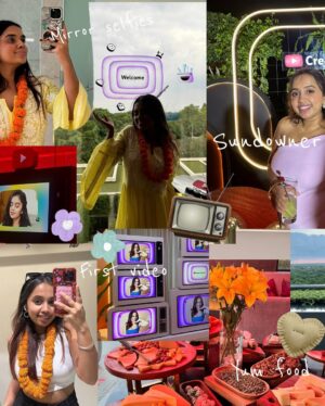 Gopali Tiwari Instagram - Just 2 sisters living their dream life❤️🧿

@youtubeindia thank you for this opportunity we had such an insightful and fun session.

@panktithakkar93 & @aasthamalhotra1 Thank you for this🫶🏻
#CreatorSummit2024 #YouTubeIndia