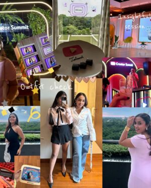 Gopali Tiwari Instagram - Just 2 sisters living their dream life❤️🧿

@youtubeindia thank you for this opportunity we had such an insightful and fun session.

@panktithakkar93 & @aasthamalhotra1 Thank you for this🫶🏻
#CreatorSummit2024 #YouTubeIndia
