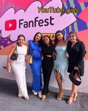 Gopali Tiwari Instagram - What a fun evening ❤️
Thank you @youtubeindia @youtubefanfest @youtubecreatorsindia