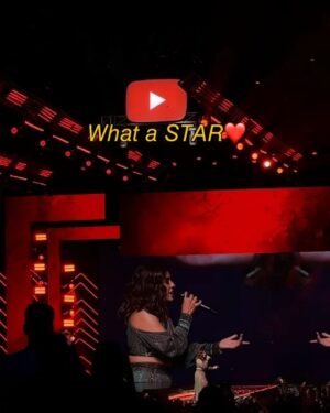 Gopali Tiwari Instagram - What a fun evening ❤️
Thank you @youtubeindia @youtubefanfest @youtubecreatorsindia