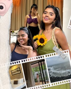 Gopali Tiwari Instagram - Slaycation w @stay.elivaas 🧉🌴

#hosted