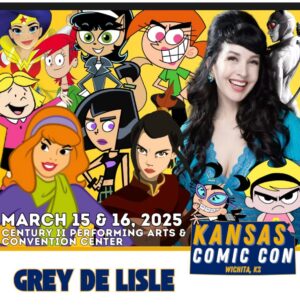 Grey DeLisle Instagram - See you THIS WEEKEND at @kansascomiccon ⚡️⚡️⚡️⚡️#wichita #kansas #atla #tuffpuppy #scooby #scoobydoo #azula #xiaolinshowdown #fostershomeforimaginaryfriends #theloudhousefanart #bravingtheelements #invincible #arkham