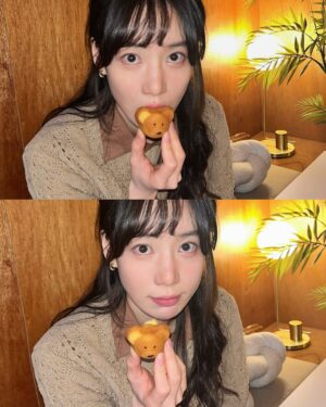 Ha Da-in Instagram - 🤎🐻🙂🐻🤎