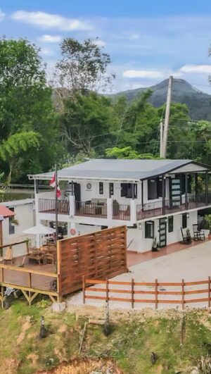 Haley Grable Instagram - It can fit up to 10 guests comfortably and has a huge outdoor space for tons of fun and entertainment! And did I mention there’s several breath taking waterfalls nearby? @inaru.puertorico