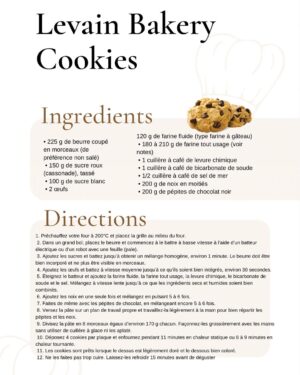 Haneia Maurer Instagram - Recette des iconiques #cookies de la boulangerie @levainbakery sur la dernière page 🍪 
#ny #trad