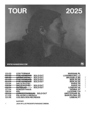 Hania Rani Instagram - These wonderful shows with a large ensemble and a new set design by @theres_a_baumgartner are happening very soon. Thank you for such a wonderful support and see you in a few weeks in those amazing venues! 
Also I’m super happy to welcome @jackwylliemusic with his beautiful project Paradise Cinema as an opening act. One more exciting announcement is coming soon : ) 
Poster design by @olivia.wunsche & @thomasleprovost