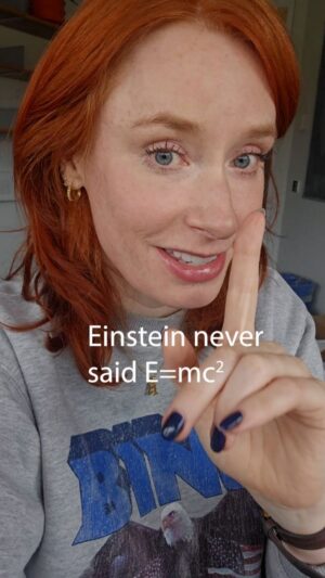 Hannah Fry Instagram - Apparently "Does the inertia of a body depend on its energy content" has only 611 citations.

Which makes me feel a bit better about some of my papers (looking at you Rate Effects on the Growth of Centres, EJAM, Fry, Smith, 2016)
