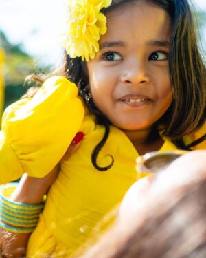 Hari Teja Instagram - Haldi 🌻💛🌼 

Memories for life… family is everything 🥰🥰 

Chelli Pelli ❤️ 

Thanks a lot @laxmi_design_studio_usa for creating a beautiful combination outfits for me Deepu n papa 💛 we absolutely loved ur work …. 

#haldiceremony #family #happiness #celebration #photographylovers ❤️❤️ 

PC: @krishnatejah 🌼🌼