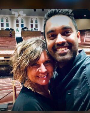 Heather Land Instagram - A note to girls who want a partner but don’t have one yet: 

Long ago in the year 2018, in my 4th year of single-mom life, I had resigned myself to the fact that I had been through a lot and that I, in fact, WAS a lot so I would probably be “alone”forever. And that was actually working out great for me. I rather enjoyed it. I loved myself and my time and my way. I was as stable as a person with my brain and history could be. I was happy. 
And all those things I was looking for as a young girl that I had written on paper in youth group had not really worked out for me anyway. 

But one day, this really handsome, young millennial guy who never wanted to be married or have children came my way so of course, I was interested. 
He was 29. I was 41. YIKES! (Could’ve sworn he was older.) We had different backgrounds and cultures. 
I had trauma. He didn’t. 
He was smart. I was just funny. 
He knew how to pronounce gnocchi. I thought I did but I didn’t. 

On paper this was FOR SURE a no-go, but as previously stated, paper hadn’t really worked out for me so….

Here’s what I’m saying:
I’m really glad I didn’t put pen to paper on this one. I’m really glad I went with my heart and my gut and didn’t talk myself out of the greatest thing that’s ever happened to me. I’m glad I took a risk that is paying off in spades. And I’m especially glad that the best man I’ve ever known decided that a wife and a couple of teenagers was, in fact, for him after all. 

I KNEW IT, GIRLS!! I knew this was out there. I knew that being cherished and adored everyday wasn’t just a pipe dream. I knew I deserved this. 

And so do you. You deserve it, too. Don’t settle. If you are a gal wanting a partner, wait for one who thinks Valentine’s Day is the dumbest thing on living earth but writes you the sweetest cards and gives you flowers anyway (& your daughter, too). But most importantly, hold out for one who doesn’t need a “holiday” to make you feel like you’re the greatest gift he’s ever been given. This one’s a keeper. Until then, be the love of your own life. Nobody can love you better than you love yourself, so I’m learning. (But my guy is a very close second). 🩷