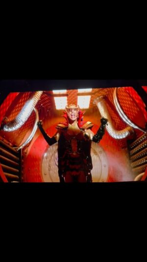 Hilary Shepard Instagram - Current mood… where’s my claw when I need it? #idiots #powerrangers #divatox #evilqueen #spacepirate
