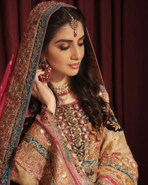 Hina Javed Instagram - Photographer: @yasser.sadiq_ 
Coordination: @umermushtaqofficial 
Hair& makeup: @nighatmisbah 
Brand:@bazzaz_official
