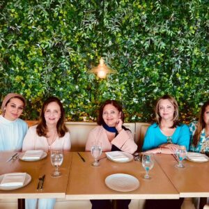 Hina Khawaja Bayat Instagram - When it's Greek, it's Good 👌
Birthday Brunch with my Favourite Bunch💕 

Azure @ The Tampa Edition
#happybirthday #blessed #family #sisters  #brunch