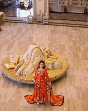 Hira Soomro Instagram - 🧡……… 

@yasirmughalofficial 
@faiziweddingtales
@royalpalacevenue