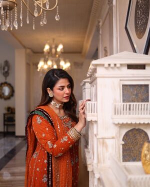 Hira Soomro Instagram - 🧡……… 

@yasirmughalofficial 
@faiziweddingtales
@royalpalacevenue