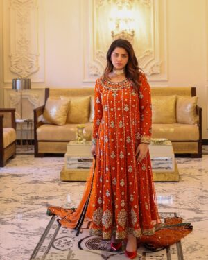 Hira Soomro Instagram - 🧡……… 

@yasirmughalofficial 
@faiziweddingtales
@royalpalacevenue