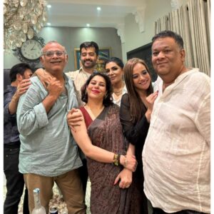 Iffat Rahim Instagram - Actress and talk show host Iffat Omar, alongside her husband Umar, recently celebrated their 25th wedding anniversary in a heartwarming and intimate gathering. The milestone event was marked by the presence of their closest friends and family, making it a truly special occasion. The couple, known for their strong bond and enduring love, hosted a cozy celebration filled with laughter, joy, and cherished memories. @iffatomarofficial