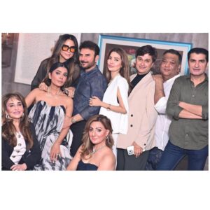 Iffat Rahim Instagram - Actress and talk show host Iffat Omar, alongside her husband Umar, recently celebrated their 25th wedding anniversary in a heartwarming and intimate gathering. The milestone event was marked by the presence of their closest friends and family, making it a truly special occasion. The couple, known for their strong bond and enduring love, hosted a cozy celebration filled with laughter, joy, and cherished memories. @iffatomarofficial