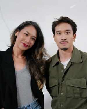 Intira Charoenpura Instagram - เจ๊บุ้งและเค กนก #SaySomeScene