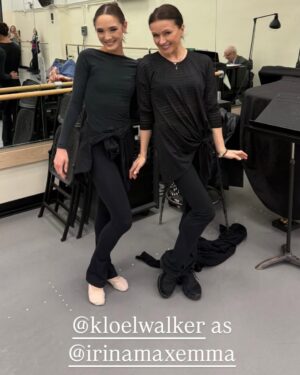 Irina Dvorovenko Instagram - Congratulations @nycballet on your killer season!!! So many fantastic debuts and memorable nights! It was such a fun last class and your energy is truly contagious! Have a fantastic break!!! And I will see you all very soon... #ifykyk 
XO😘
Irina