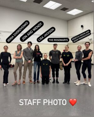 Irina Dvorovenko Instagram - Congratulations @nycballet on your killer season!!! So many fantastic debuts and memorable nights! It was such a fun last class and your energy is truly contagious! Have a fantastic break!!! And I will see you all very soon... #ifykyk 
XO😘
Irina