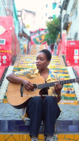Irma Pany Instagram - "The Dawn" on Selarón steps ! See tonight for the Brazilian acoustic tour last show 🇧🇷❤️
.
.
Next European shows (Link in Bio)
🇵🇹 06.03.25 Lisbon 
🇪🇸 13.03.25 Girona 
🇫🇷 15.03.25 Nice 
.
.
.
#irmamusic #thedawn #riodejaneiro #acoustic #brazil