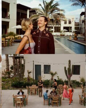 Isabel Durant Instagram - One year since the best weekend of our lives! 
Thank you to everyone who made it so special 🫶🏻❤️

Parts 2 & 3 coming this weekend. Not even sorry about it 😉 Xx 

Photos by the incredible @michaeldrummondphoto 
Music by @curtisharding and his band 🙏🏼
Planner extraordinaries @bajaweddingplanner