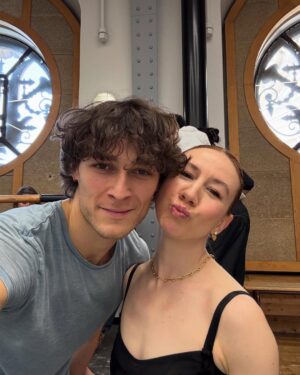 Isabella Boylston Instagram - These pants are my whole personality now 😩

Thank you to all my sweet friends at Paris Opera for the mini backstage tour of Palais Garnier❣️