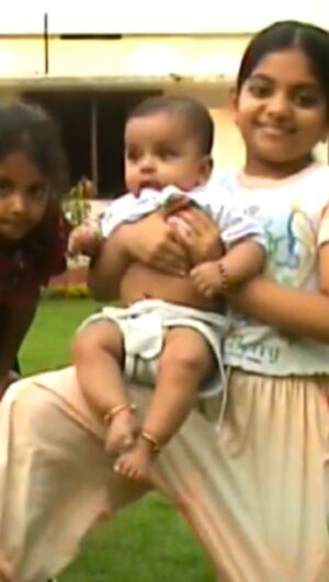 Ishaani Krishna Instagram - A Sunday 18 years ago ❤️

DOP @krishnakumar_actor 😊