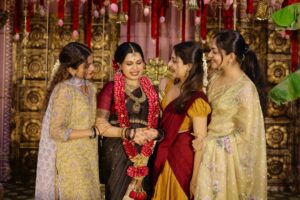 Ishaani Krishna Instagram - Ozy’s 5th Month Pregnancy Pooja Ceremony 🥰♥️

Shot by @_mathews_photography