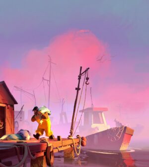 Jackie Droujko Instagram - Very glad to have spent the last three months in blender bootcamp. Would have never been able to create a piece like this. I’m planning to create more visual development pieces to stretch this new muscle and see where it takes me. Very proud of my growth! :) will post the 3D video of this tomorrow. #visdev