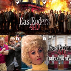 Jaime Winstone Instagram - Such an honour to revive the role of Peggy Mitchel in tonight’s episode of Eastenders. I hope I did her and  all of you proud.❤️✨🙏

It has been Such a pleasure to work alongside Steve McFadden and witness this powerful committed performance. 

He portrays phill hitting new levels of psychosis and
Show’s the true issues that surround the demise of his mental health. The importance of this episode is monumental.  The importance of representation and allowing people to talk about mental health can save  a life. ❤️ thank you to the writers for creating these storylines and keep this conversation going🕊️

Thankyou to my Eastenders Family, cast and crew… and of course my Boyz ❤️🤼‍♂️

Congratulations to the Entire cast and crew of total legends on your 40th anniversary, thankyou for your dedication and Drama!!…EASTENDERS FOREVER⚒️❤️

@bbceastenders 
@bbc 
@jamieannett1 
@krisgreen65 
@chris_clenshaw 
@gmrusso1 
@ddelaney44 
@teddypeterjay 
@iamlailamurphy 
@stevemcfadden_ 
@scott.mitchell3 
@patsypalmerofficial
@jessie.wallace_official 

❤️