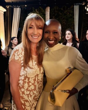 Jane Seymour Instagram - Feeling wickedly good after last night’s Women in Film’s Oscar Nominees Celebration! 💚 @cynthiaerivo, you’re pure magic—on and off the stage. I can’t wait to see you soar this Sunday night. What’s your favorite song from Wicked? 🧹✨