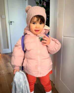 Janette Manrara Instagram - Lyra Rose is 19 months today and having her first solo session at her new nursery! Where has the time gone?! It really is true when they say ‘the nights are long but the years are short’ Mami and Ati love you 🤍