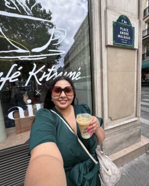 Jasmine Sidhu Instagram - I once went to Paris and never came back ✨🌟🤍

.
.
.
.
.
#jazzfoodtravelshop #parisfrance #parisfood #pariscoffee #parisfoodie #coffee #coffeetime #kitsuné #cafekitsune