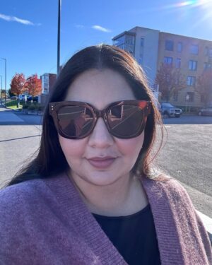 Jasmine Sidhu Instagram - Autumn skies and pumpkin pies! 🍂 

(Norway, Norwegian Autumn,gjovik,Gjovik)