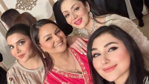 Javeria Saud Instagram - Shahood Alvi’s Daughter’s Wedding #javeriasaud #fimstarsaud #shahoodalvi #weddingseason @shahoodalvi.official