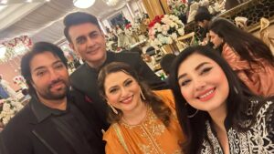 Javeria Saud Instagram - Shahood Alvi’s Daughter’s Wedding #javeriasaud #fimstarsaud #shahoodalvi #weddingseason @shahoodalvi.official