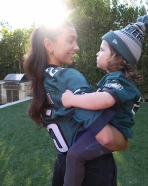 Jenna Johnson Instagram - Go Birds 🦅 

#eagles #superbowl